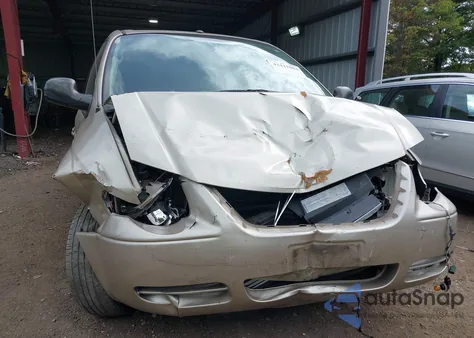 2007 Chrysler Town & Country Lx из США, поврежденный, VIN 2A4GP44R87R252258